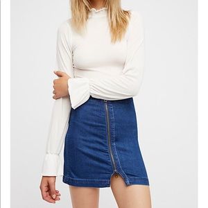 Free People This Way or that mini skirt